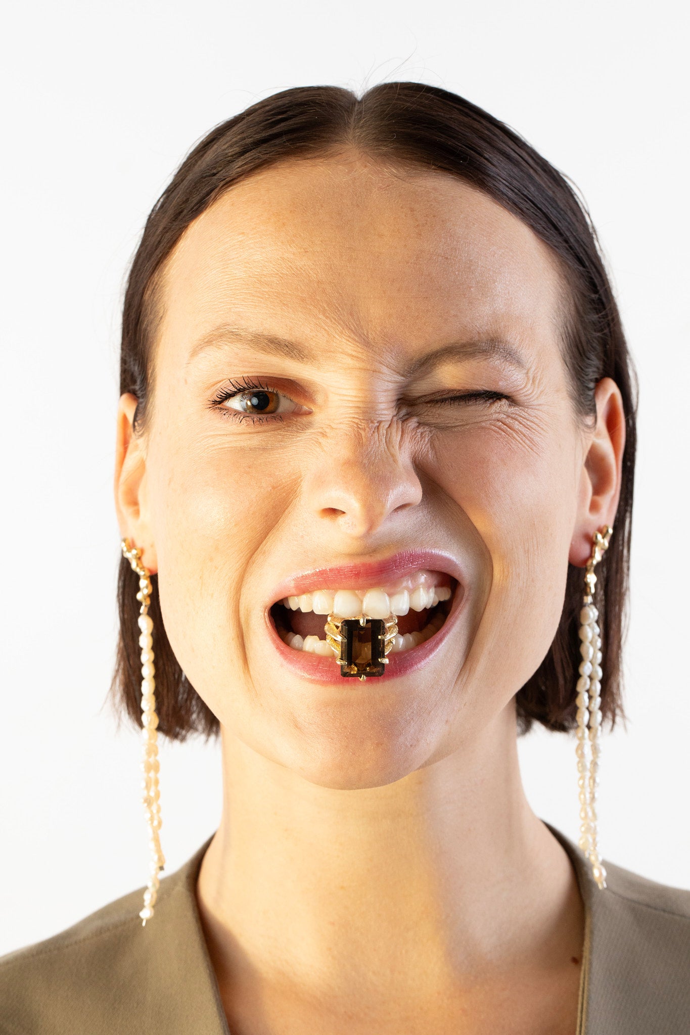 Prsten Maya Originál se záhnědou