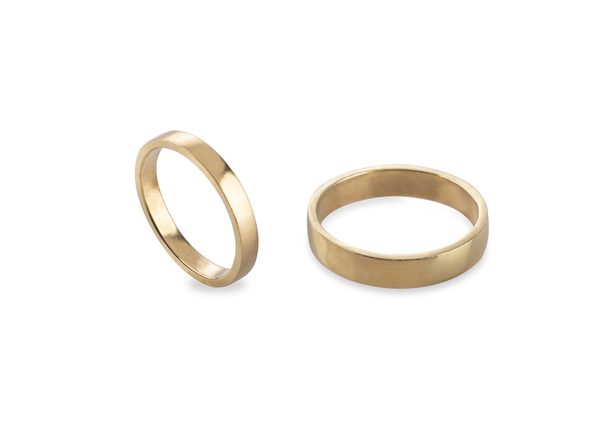 Wedding rings plain