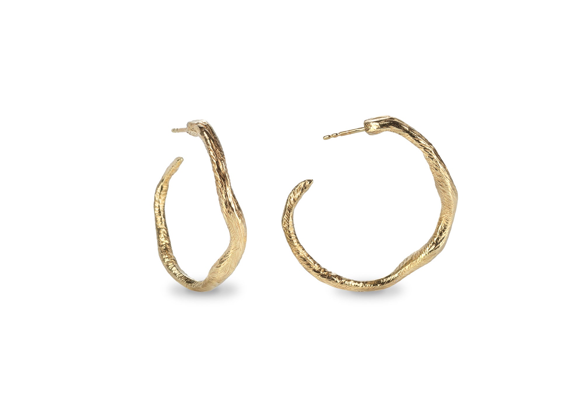 Earrings Komorebi large circular