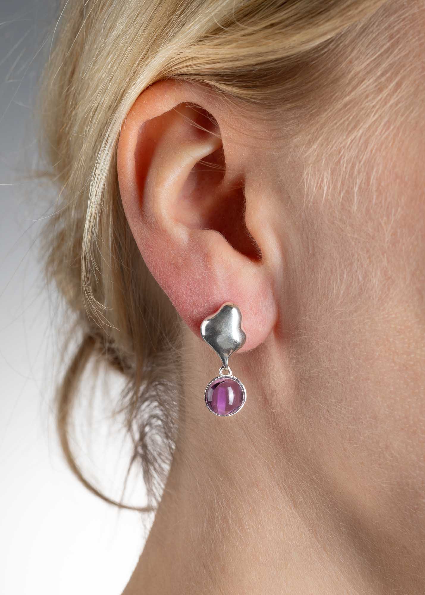 Náušnice Taro Kapky s kamenem