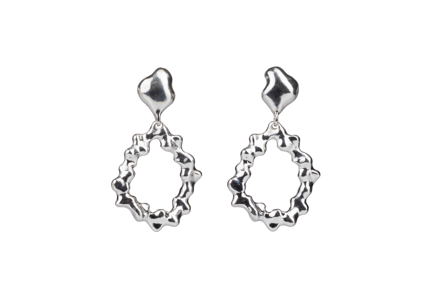 Earrings Mirror single