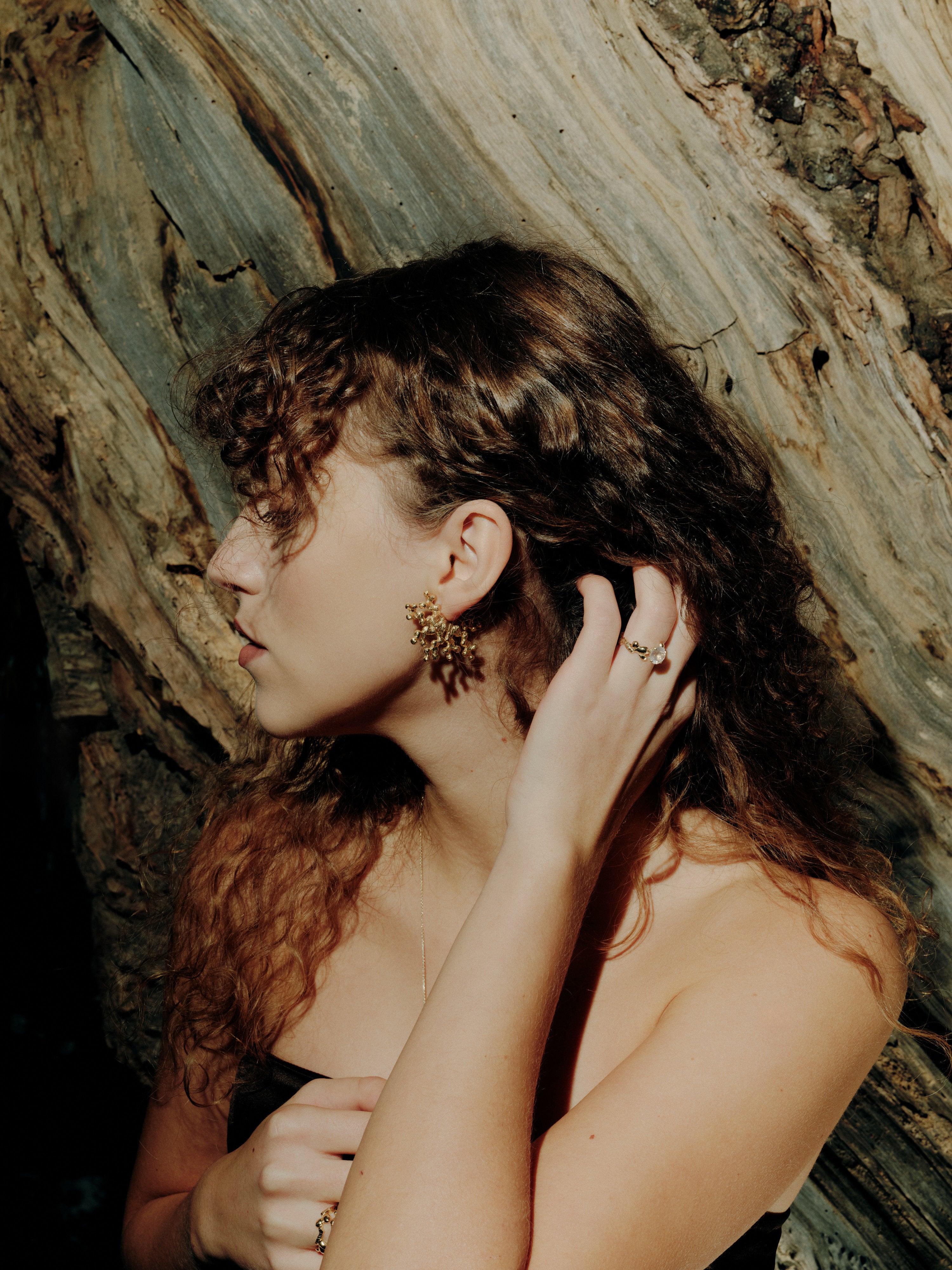 Earrings Komorebi Roots