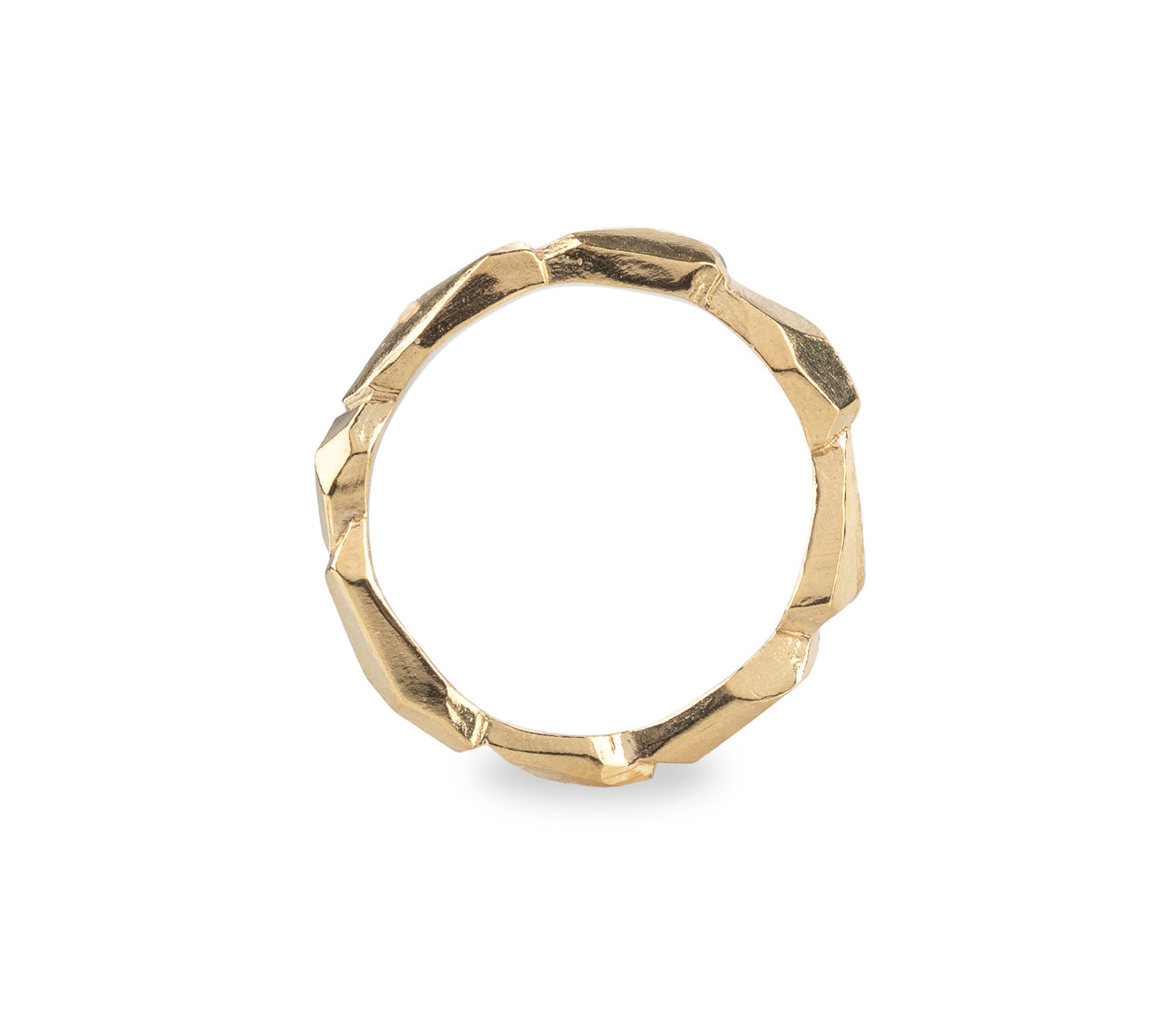 Ore Ring Thin Gold